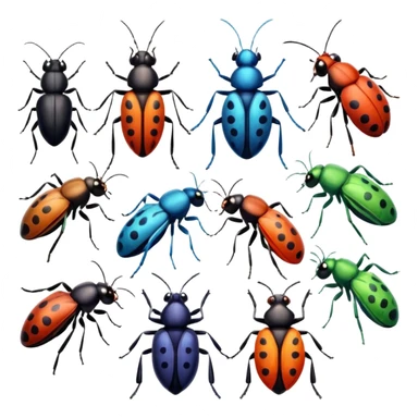 bunch of bugs sticker