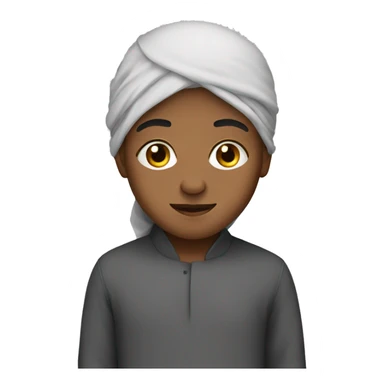 Muslim boy   sticker