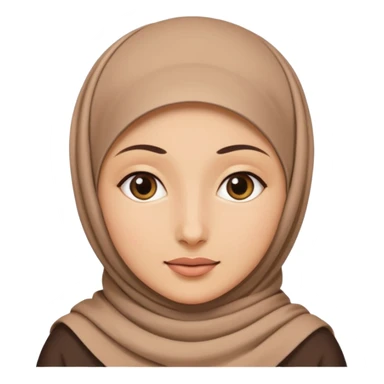 truthahnvogel wearing hijab sticker