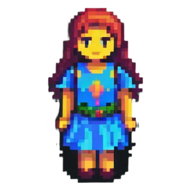 simple pixel art male and female icon set, gender symbols sticker