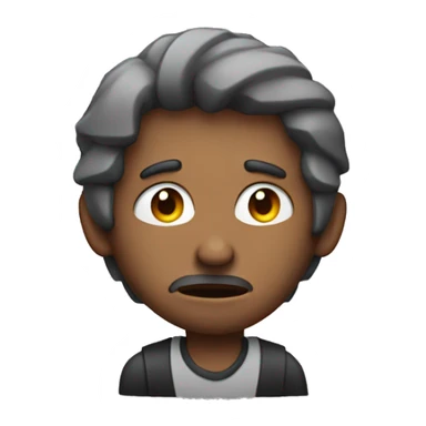 Men who cry trying to fix a broken heart of his wife sticker