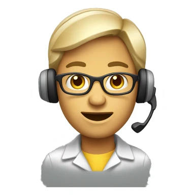 telemarketing agent sticker