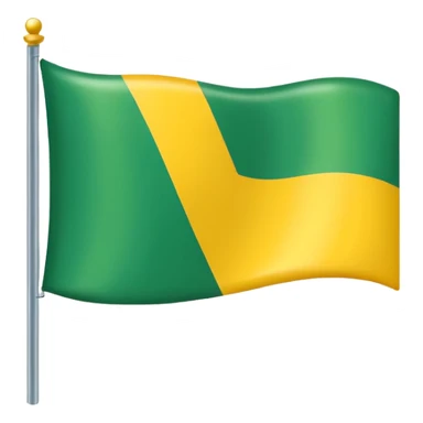 Yeşil sarı bayrak emoji sticker