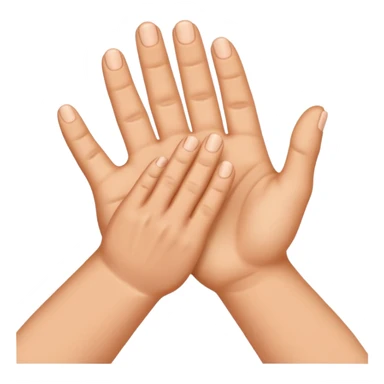 make this emoji 🫰upside down sticker