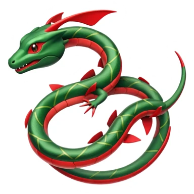 Pokemon  legendary Rayquaza sticker