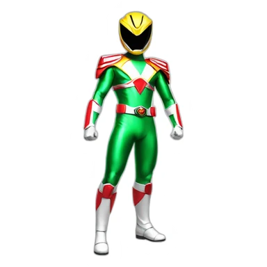 ultralaser power ranger full body sticker