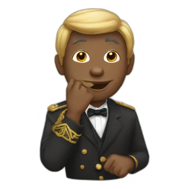 Singe qui fait un doigt d’honneur sticker