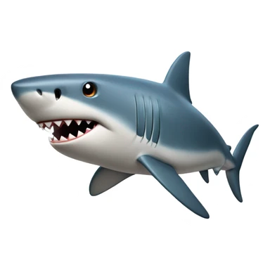 Shark with 4 legs sticker