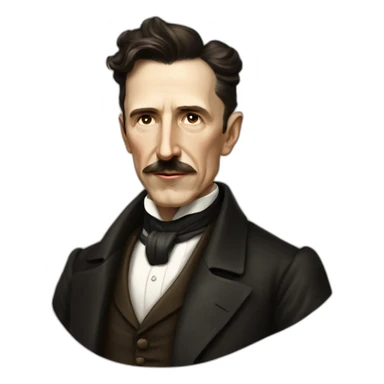 Nicolas tesla sticker