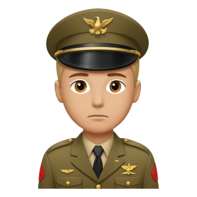 His rank is soldier sticker