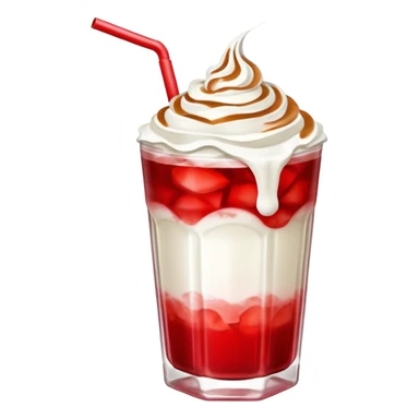 
Una bebida rossaude estar acá con nata sticker