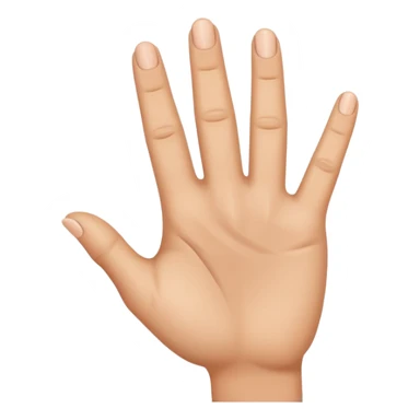 dedo señalando abajo sticker