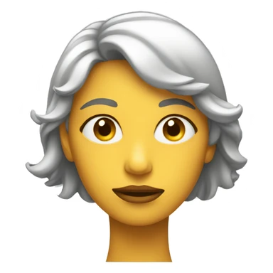 Woman thinking understandable  sticker