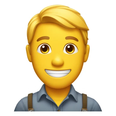 smiling emoji farm sticker