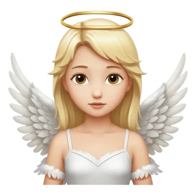 girl angel sticker