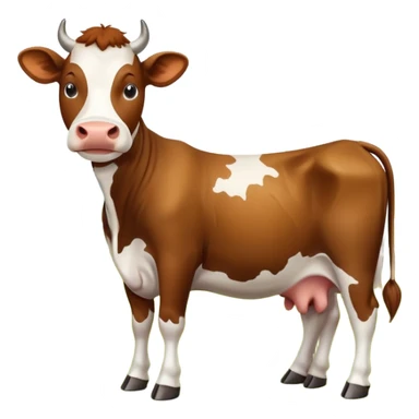 cow investment sticker
