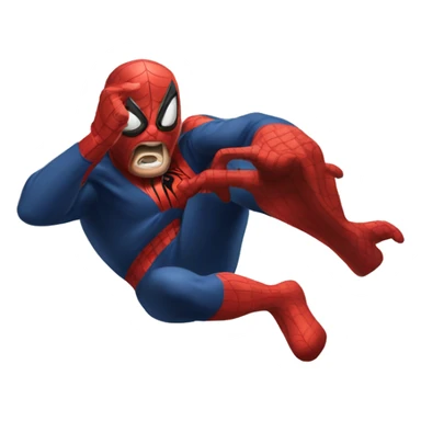 Spider-Man punching Hitler  sticker
