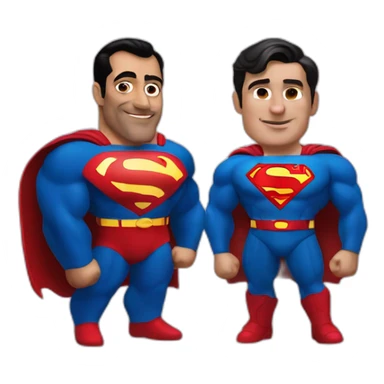 Salman Khan and superman sticker