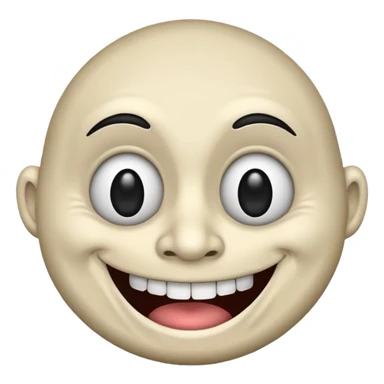 Trollface face sticker