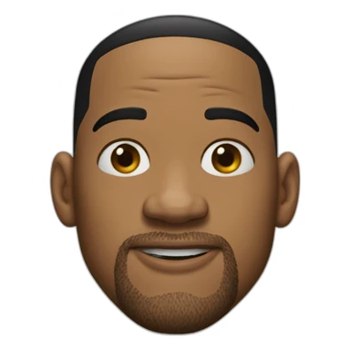 will smith realistic sticker