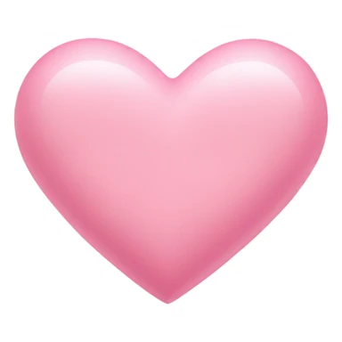 baby pink hear sticker