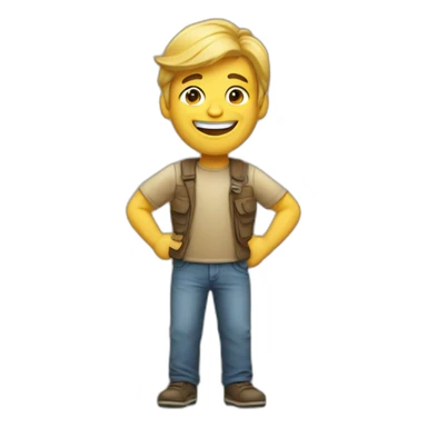 happy content designer sticker