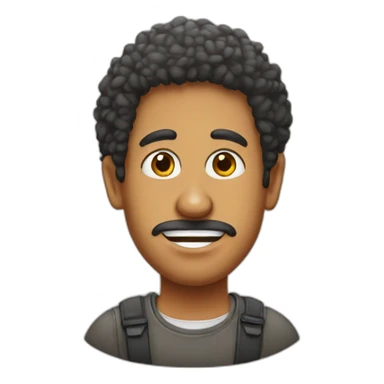 Milanesa cartoon sticker