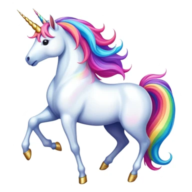 Unicorn dancing  sticker