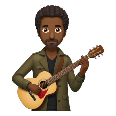 serj tankian holding a guitar sticker