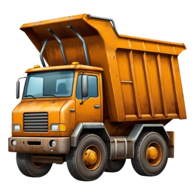 Camión volquete sticker