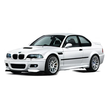 BMW M3 E46  sticker