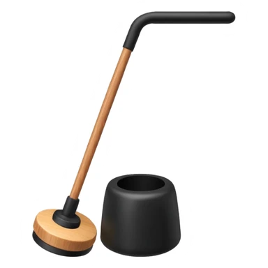 toilet plunger sticker