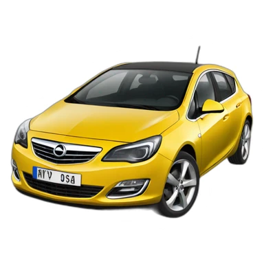 opel astra clipart sticker
