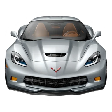 Corvette grey  sticker