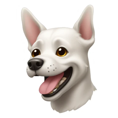 Perro feliz sticker