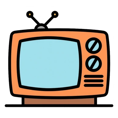 television sticker