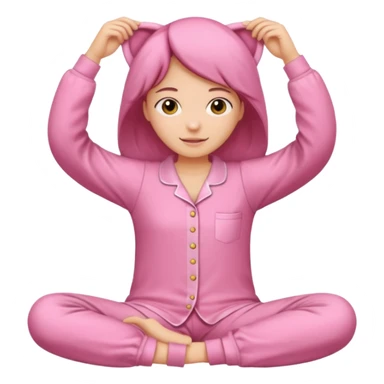 Pink pjs sticker