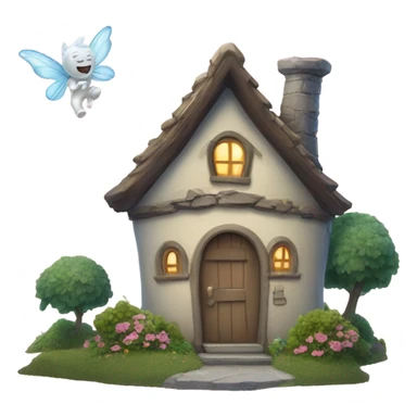 Tooth fairy’s house sticker