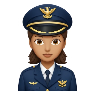 Female navy soldier,  sticker