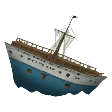 a sinking ship sticker