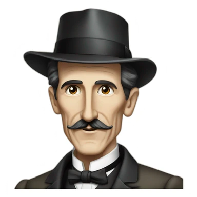 Morrocan Nikola Tesla living in Montreal sticker