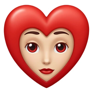 Un cœur écrit 100 % sticker