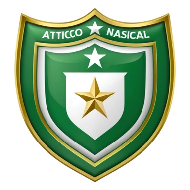 Escudo de atletico nacional  sticker