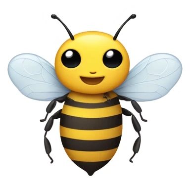 cute bee  sticker