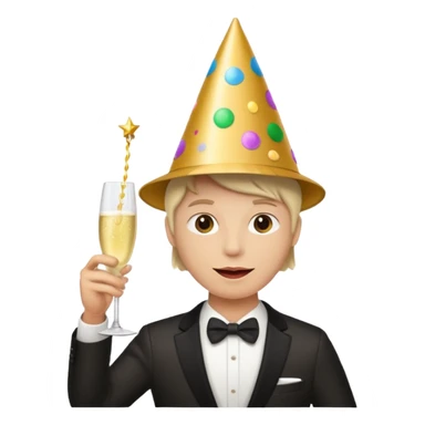 Happy New Year sticker