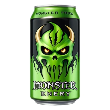 Normal can of monster energy drink nothing else no extra details needed just the real monster can  sticker