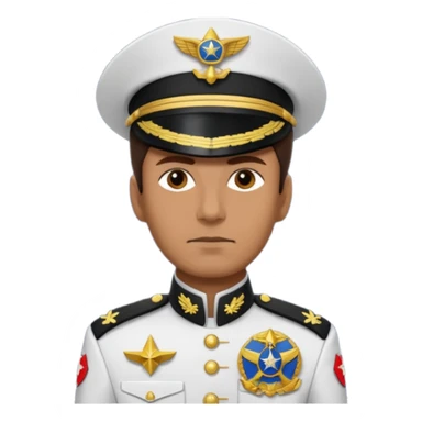 spaceship admiral sticker