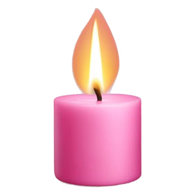 Pink Dior candle  sticker