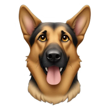Jewish German Shephard sticker