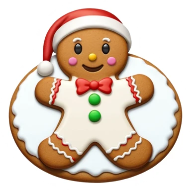 christmas cookie sticker